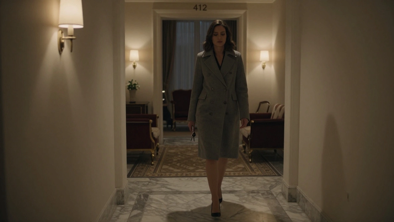 Bordeaux Escort Women Living During an Active Period in the Hotel Hallway